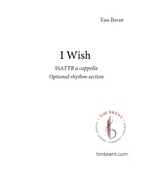 I Wish SSATTBB choral sheet music cover